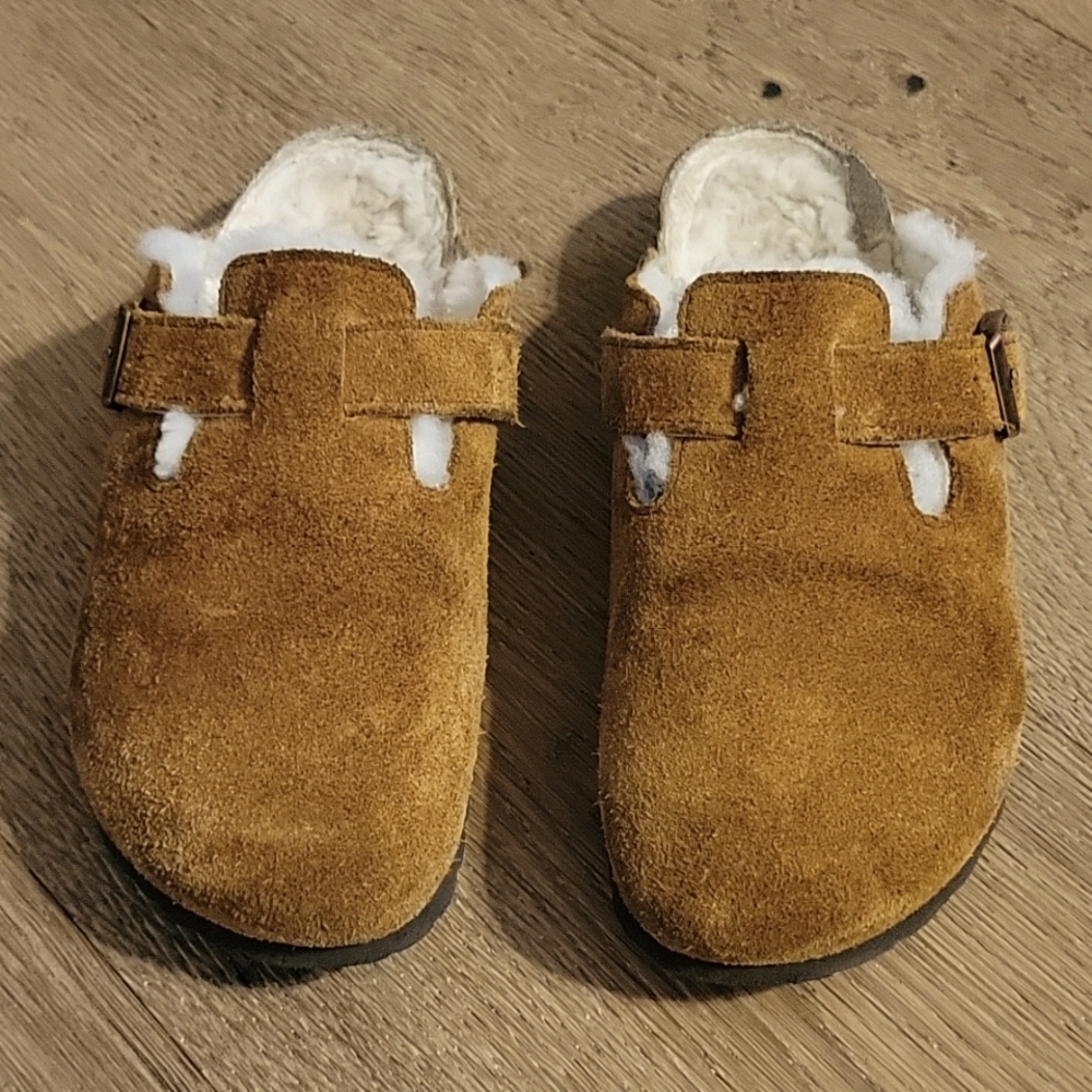 Birkenstock sherpa lined Boston 37